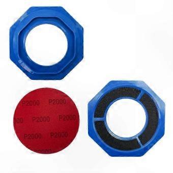 Bowling Ball Maintenance Sanding Pad Holder, Suction Cup Base Included