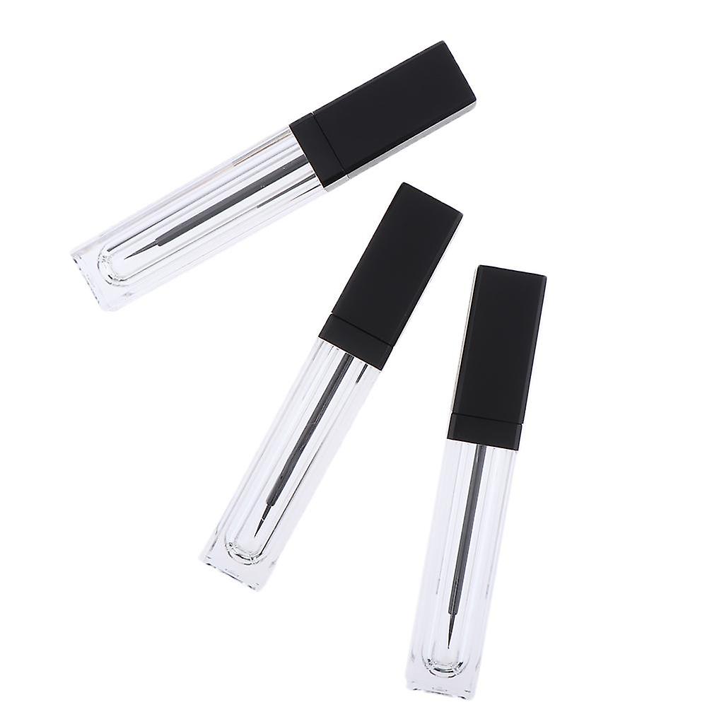 6ml Empty Eyelashes Tube Mascara Tubes Set Eyeliner Vials Bottle Tools 3pcs