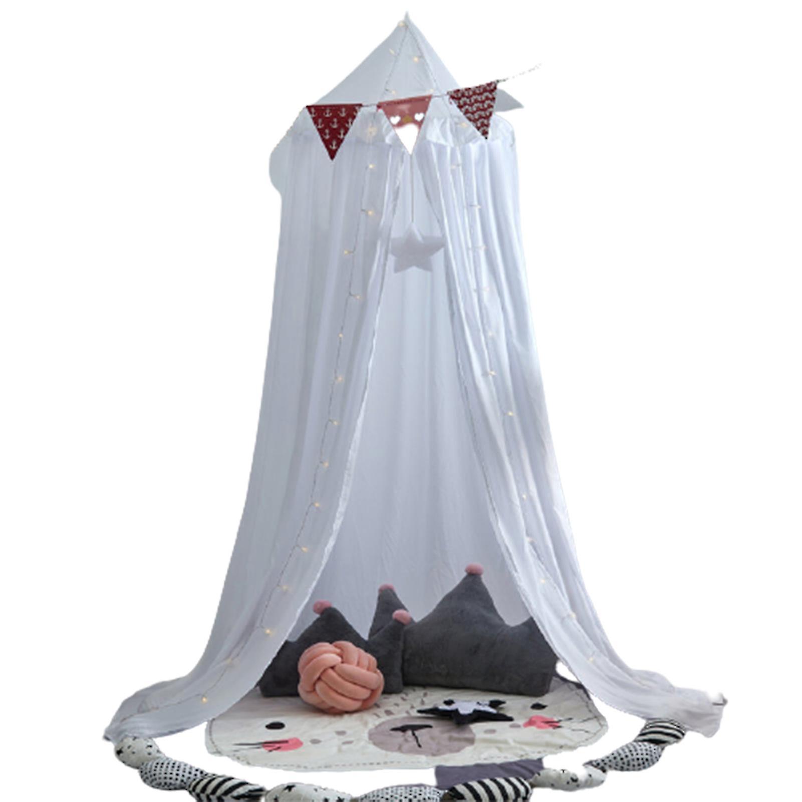 Mode Lit Canopy Multipurpose Sans Punch-Respirant Lit Rideau Lavable Lecture Tw