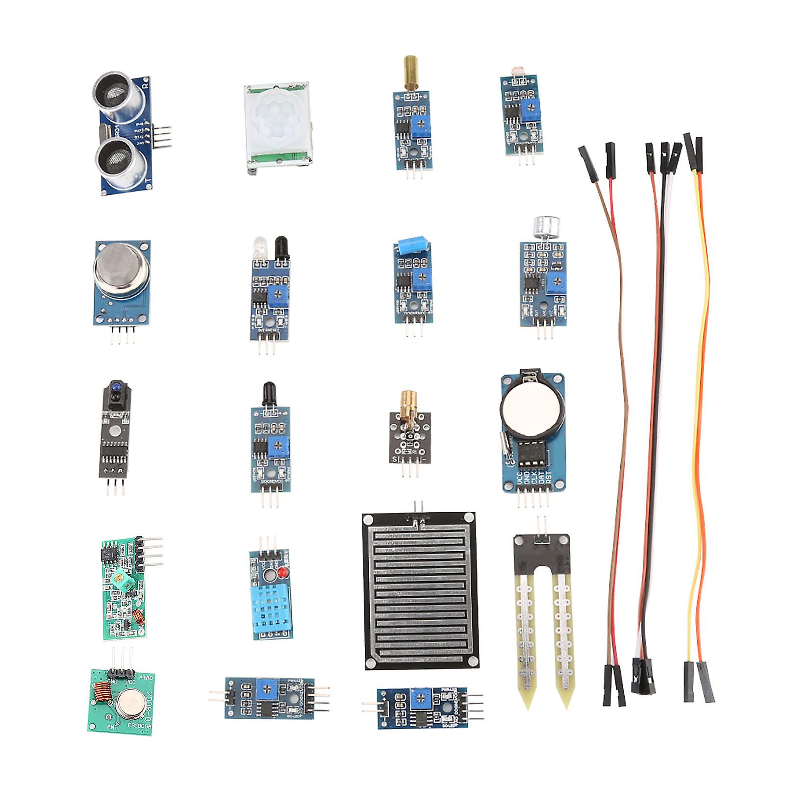 Sensor Module Kit 16‑in‑1 Sensor Module Board Sensor Module Obstacle Avoidance Sensor Top Tier Quality