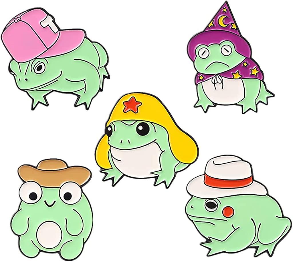 Bulk Set Of 10 Cute Cartoon Enamel Pins – Fun Anime Brooches For Backpacks, Jackets & Hats 5 thumbnail image