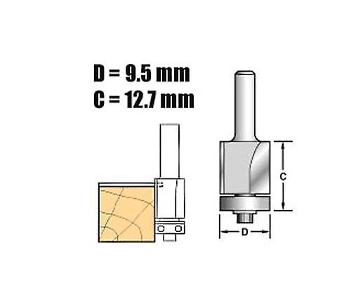 Trend C115 X 1/4 Tungsten Carbide Self Guided Trim