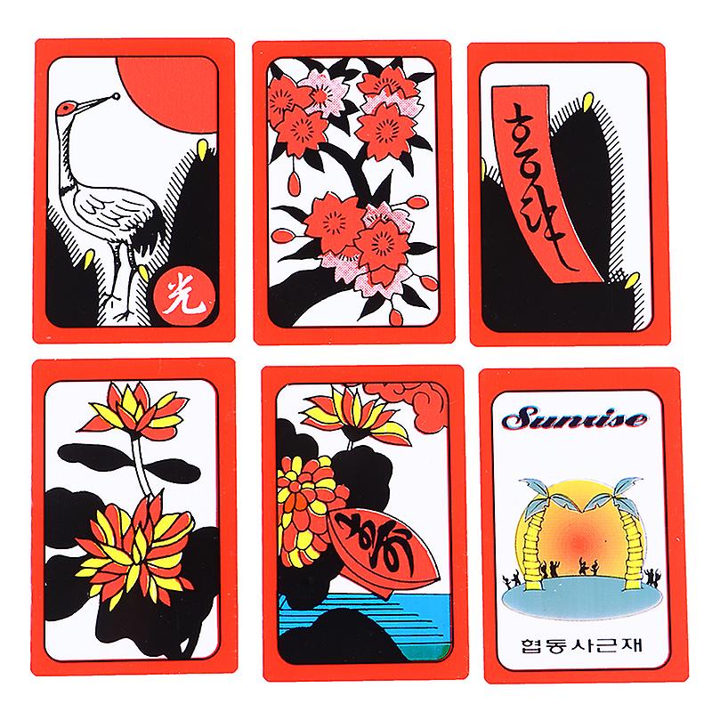Mahjong Gostop Go Stop Hanafuda Cards Popular Korean Japanese Board Table Game