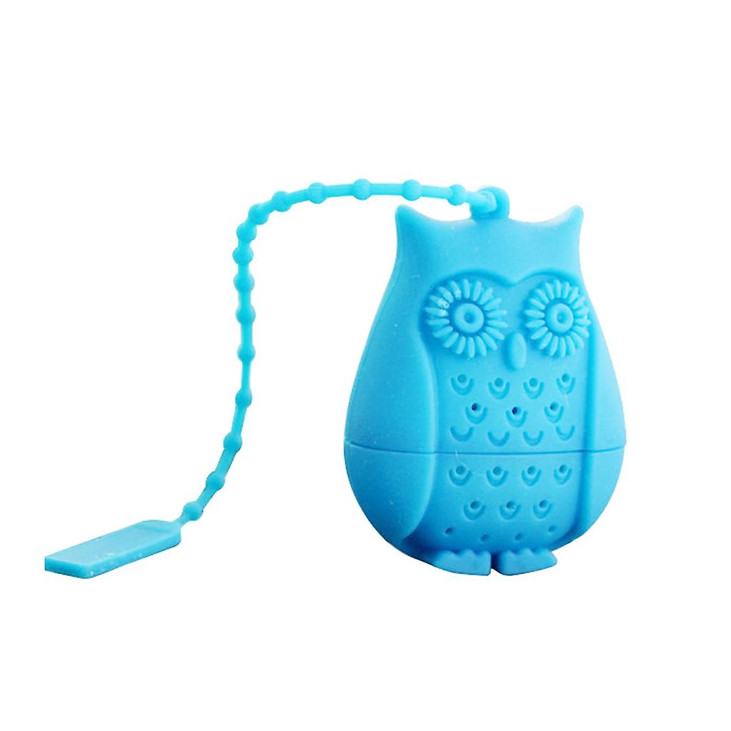 Silicone Tea Infusers Reusable Owl Tea Bag Strainers Silicone Teaspoon Filter