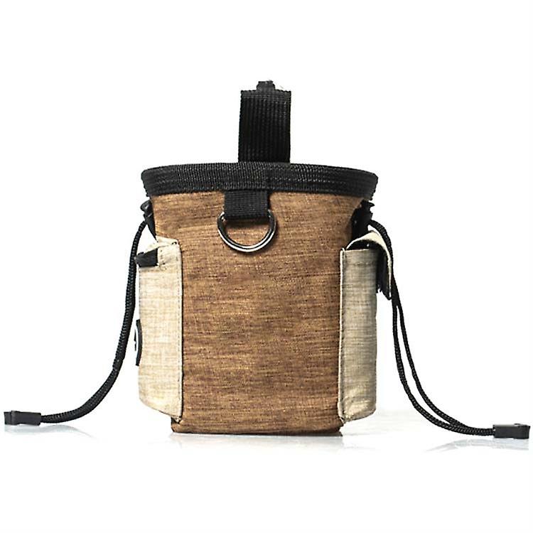 Pet Training Bag, Specification: Brown Waist Bag Brown