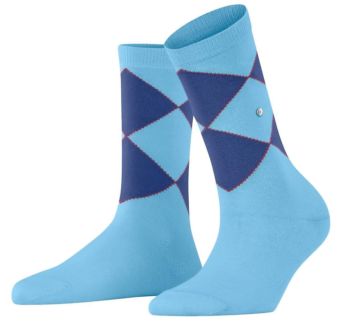 Burlington Darlington Socks - Hydro Blue