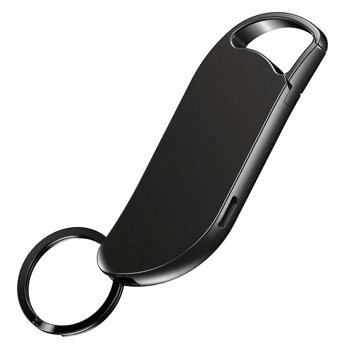 Keychain 64g Digital Tape Recorder Voice Activated Recording Usb Flash Drive Black Audio Tape Recorder Portable Mp3 Player