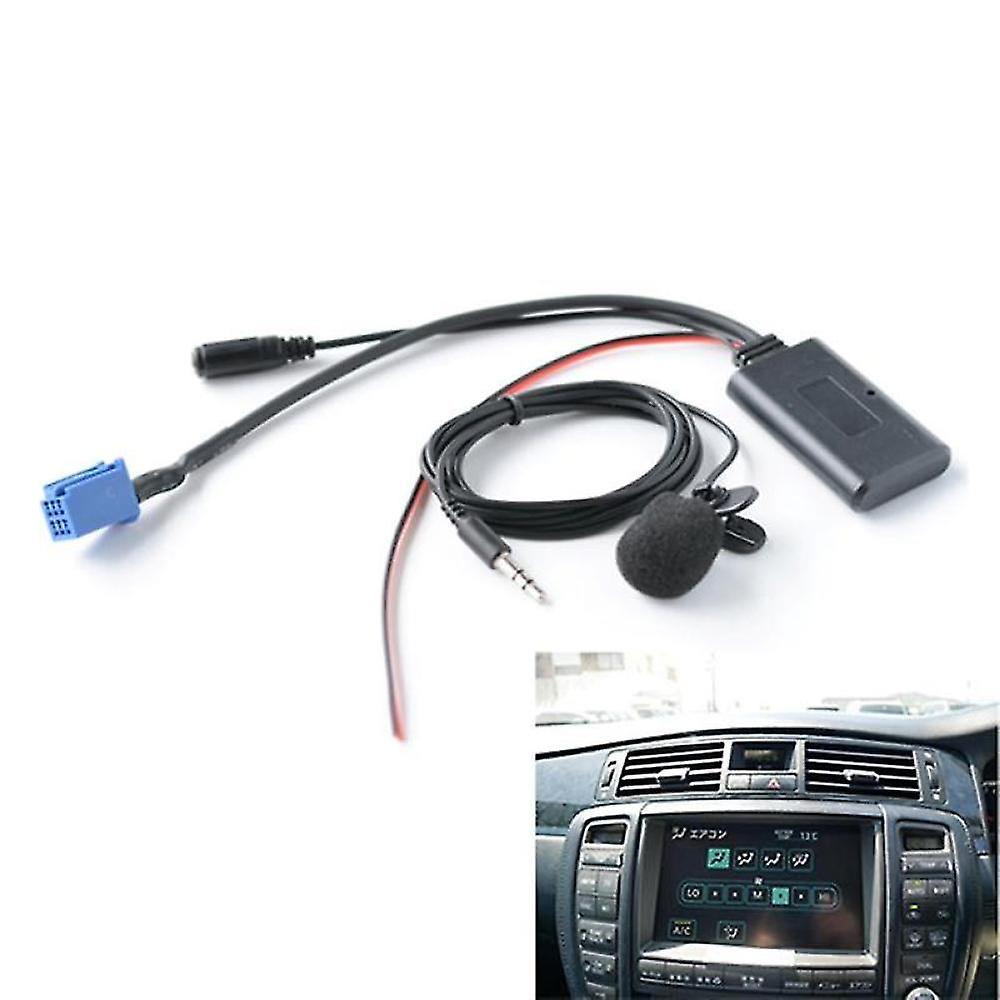 Car Bluetooth 5.0 Aux Cable Microphone For Toyota Crown Lexus Grs182