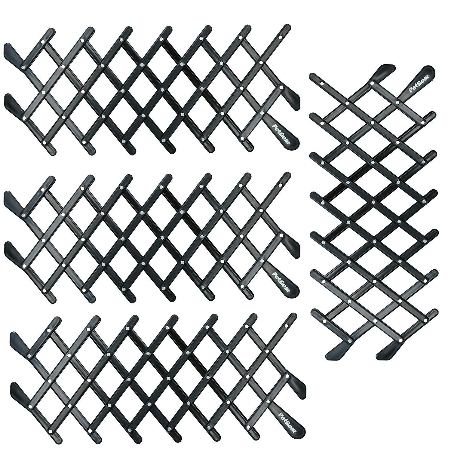 4pk Pet Dog Travel Plastic Easy Fit Window Vent Guard Universal Vent Mesh
