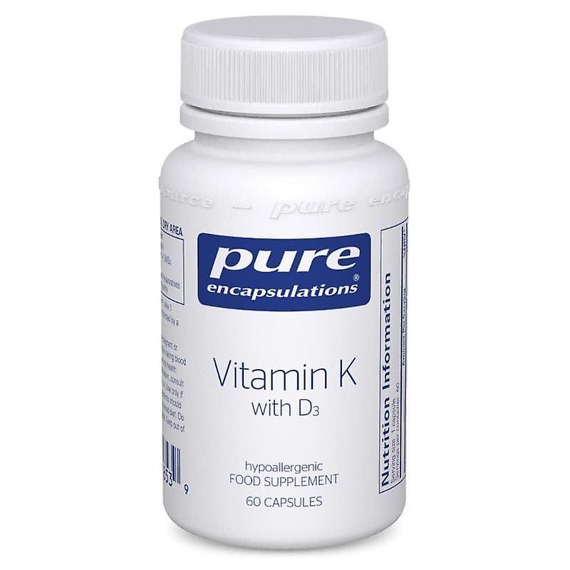 Pure Encapsulations Vitamin K with D3 Capsules 60