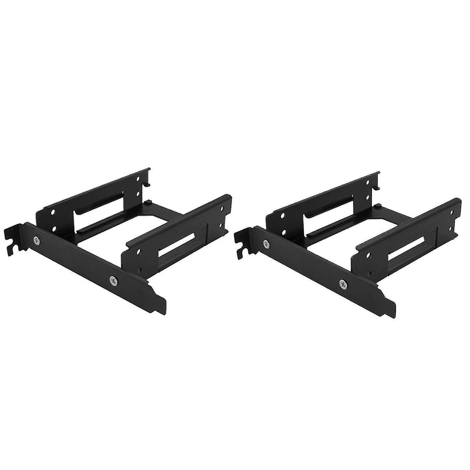 Ssd Hdd Mounting Bracket For Pci 2 X 2.5inch Internal Hard Drive Mounting Kit Convert Dual 2.5inch