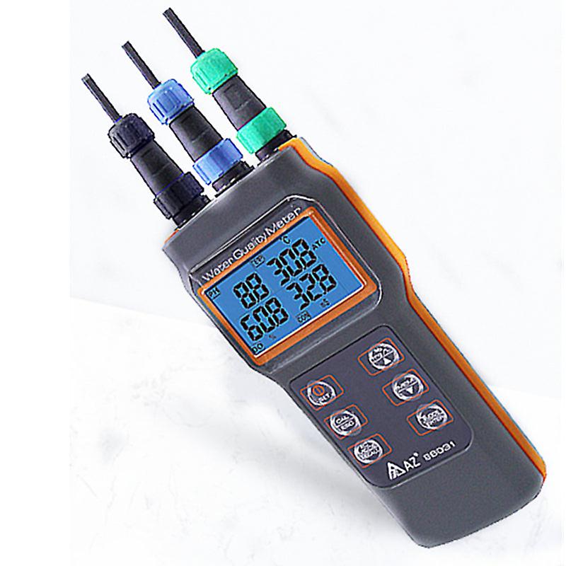 Az86031 The Updated Version Of Az8603 The Water Quality Meter Dissolved Oxygen Tester Ph Meter Ph Conductivit