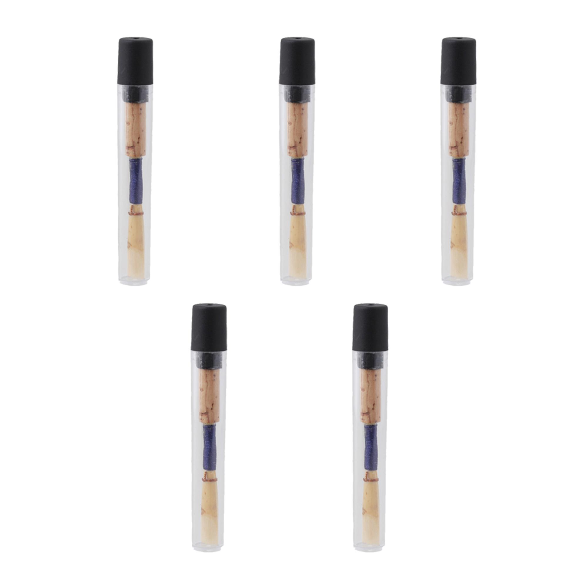5Pieces Oboe Reeds Medium 2.5 Wind Instrument Part for Beginners Players