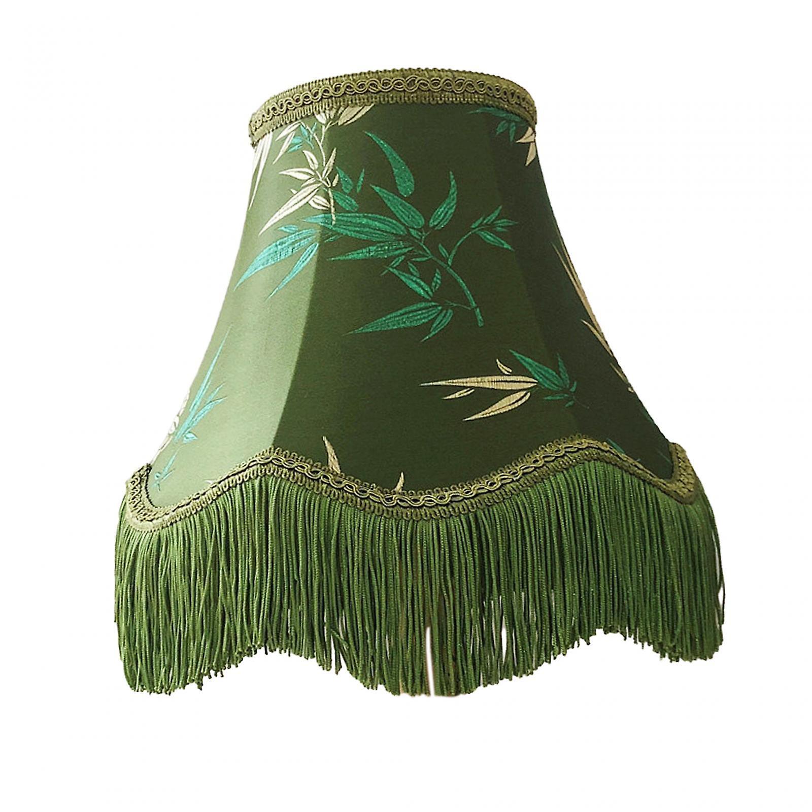 Lampshade Table Lamp Shade Retro with Tassel Decorative Elegant Replacements Semicircle