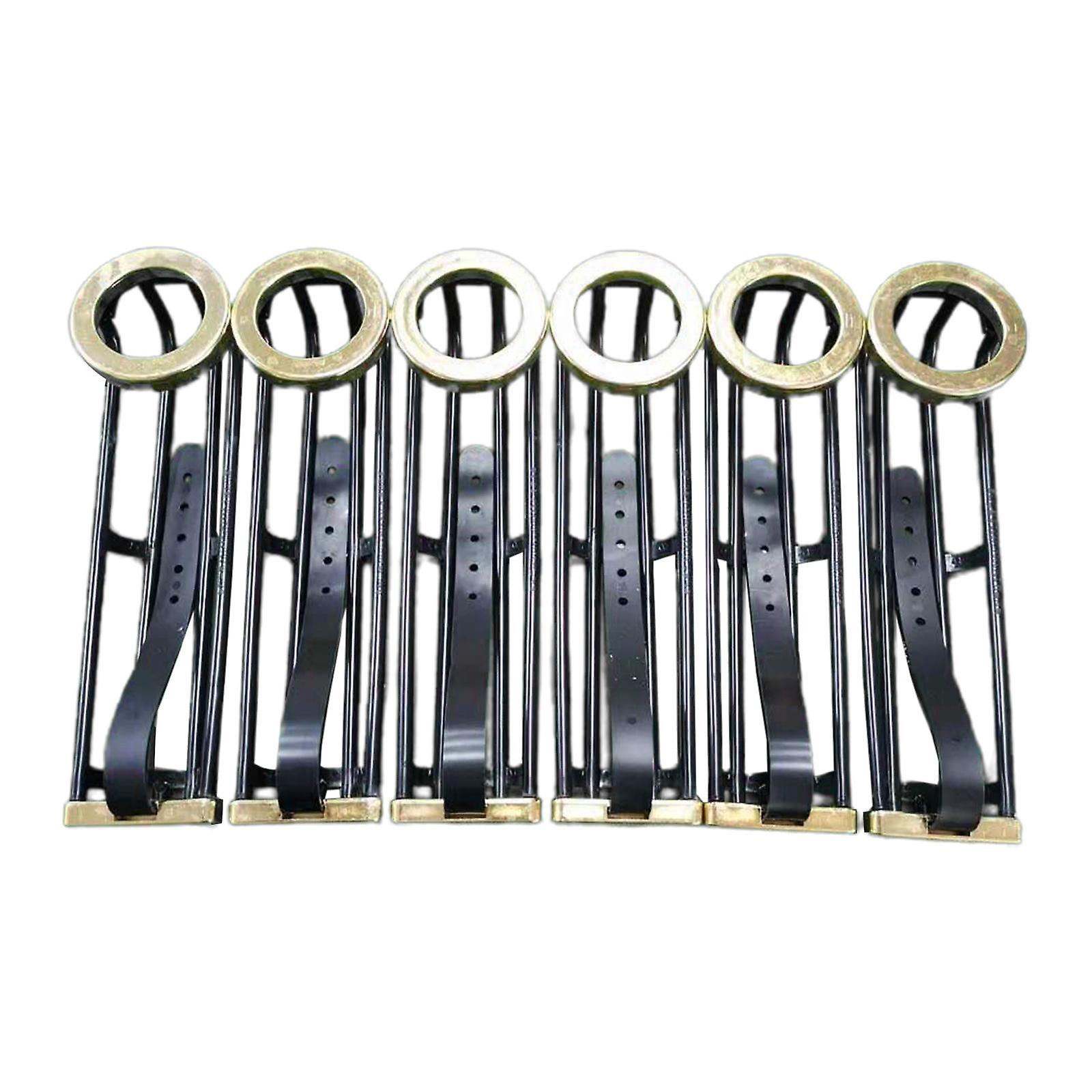 6Pcs Biliardo Tavolo Pocket Rail Forniture durevoli Intrattenimento Sostituzioni