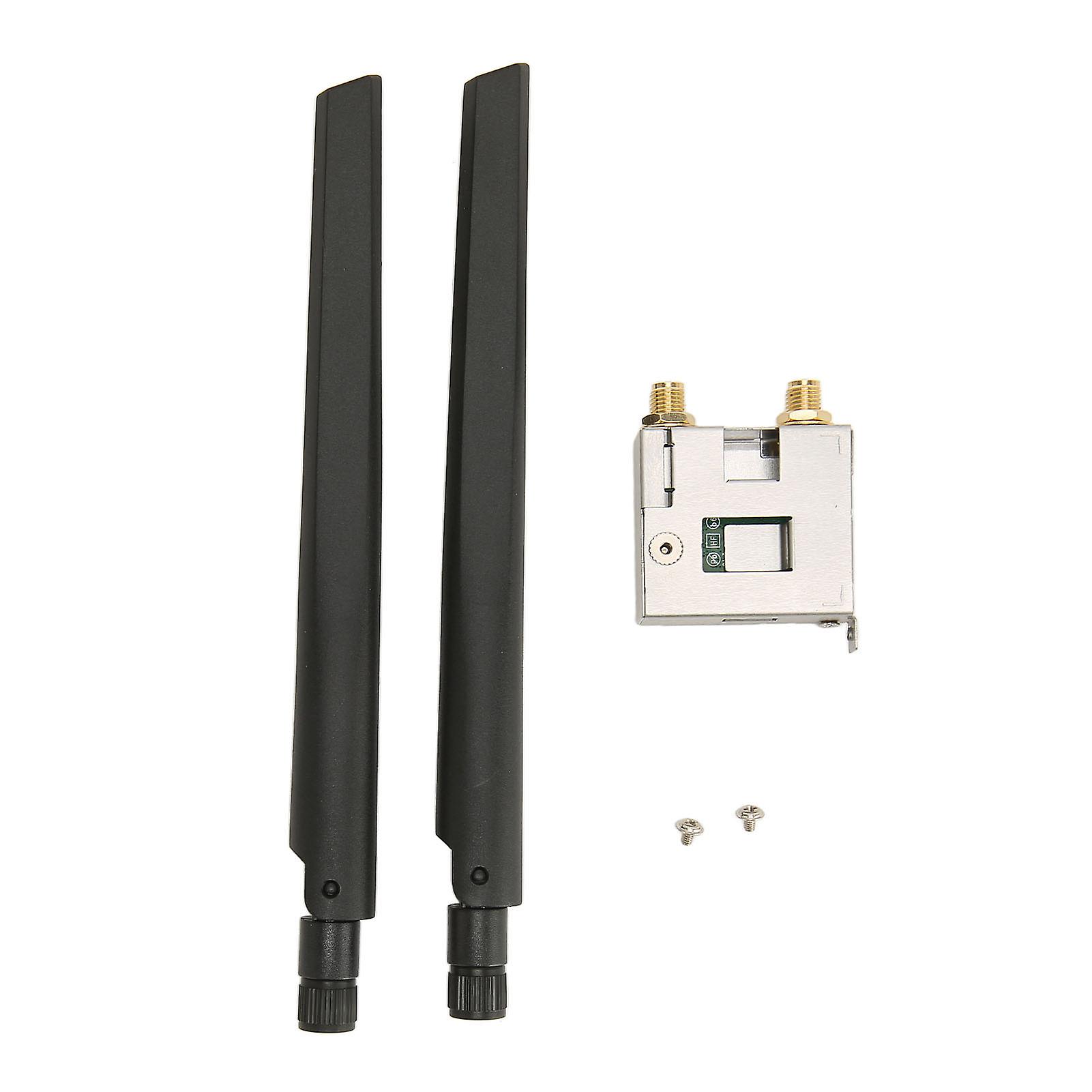 Carte WiFi tri-bande 2400 Mbps 802.11ac BT5.2 M.2 KEY E carte WiFi sans fil pour Windows 10