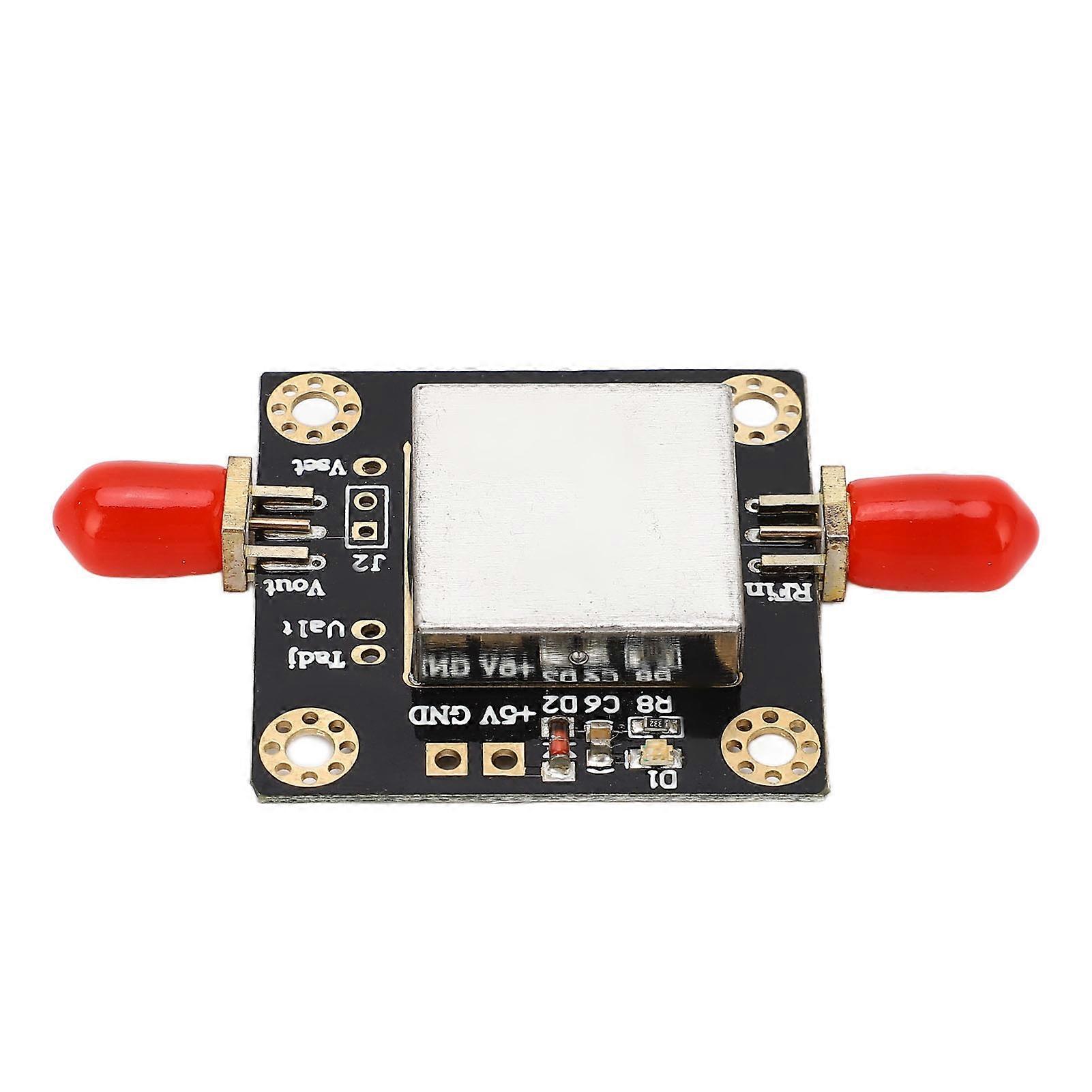 Uadme Logarithmic Detector Module,Logarithmic Amplifier ‑55‑0dBm AD8317 60dB 1M‑10GHz Logarithmic Amplifier for RF Signal Detection DC 3.3‑5V