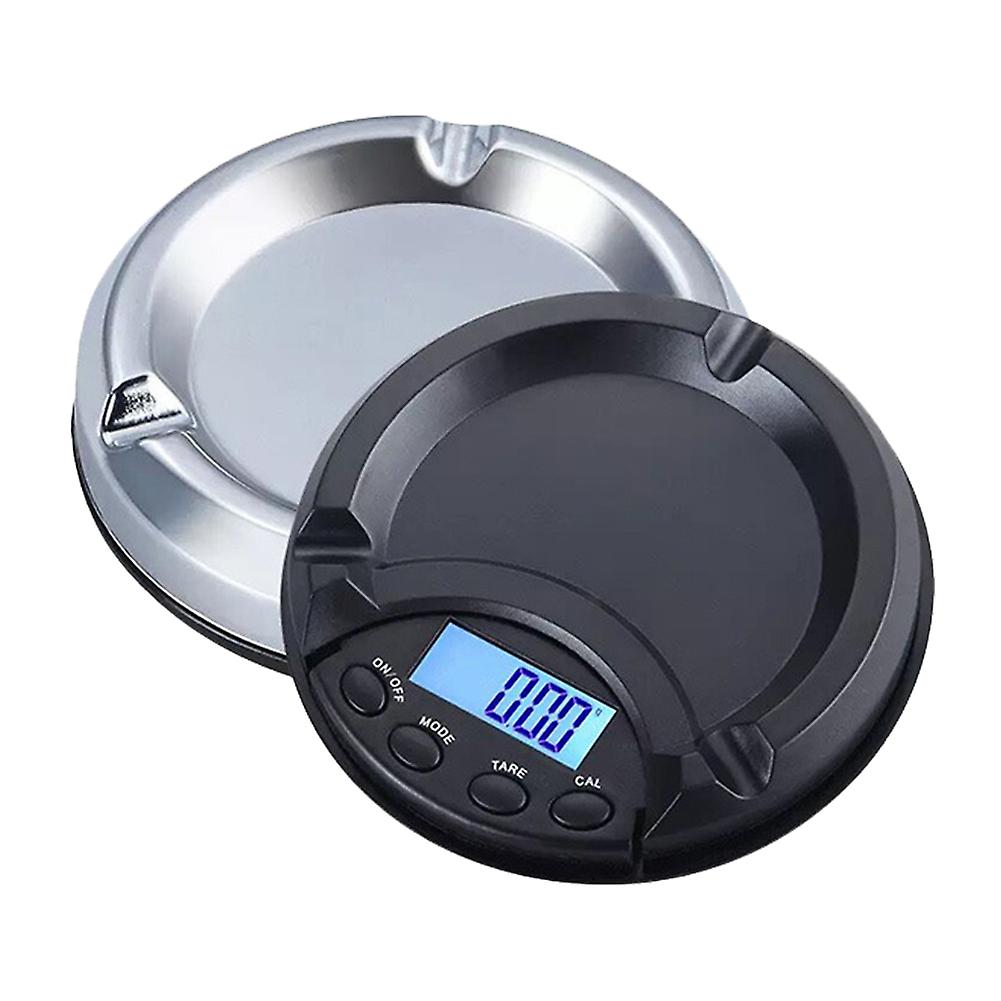 Digital Pockets Scale Mini Ashtray Style Portable Accurate LCD Backlit Scale
