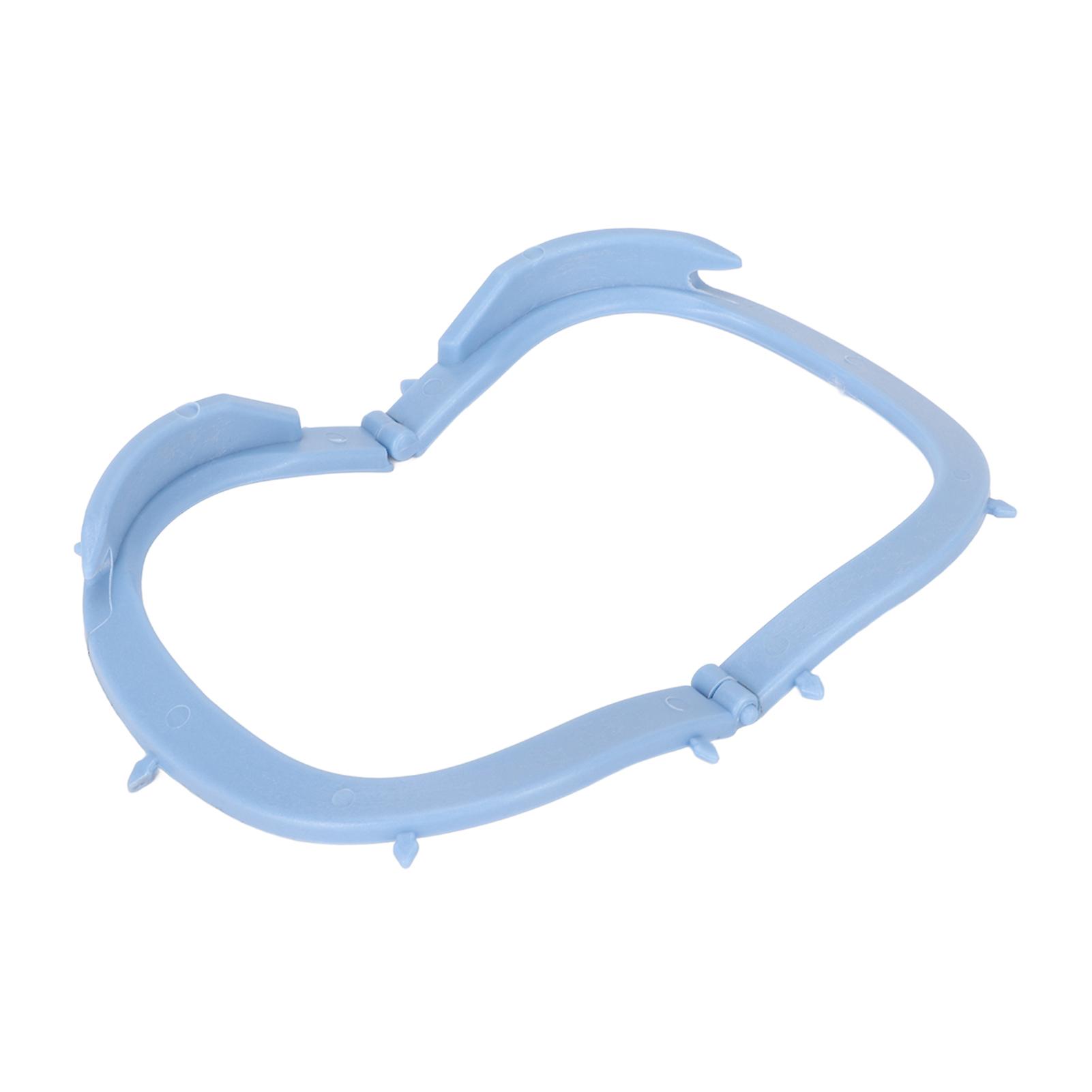Foldable and Reusable Dental Dam Frame, Oral Care Accessories, Blue Holder