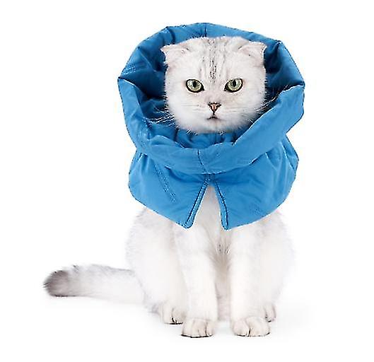 Cat Recovery Collar, Soft Adjustable Cat Cone, Waterproof Collars For Cats Kittens Puppies For After Surgery Stop Licking
