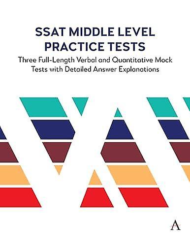 Ssat Middle Level Practice Tests by Anthem Press Paperback
