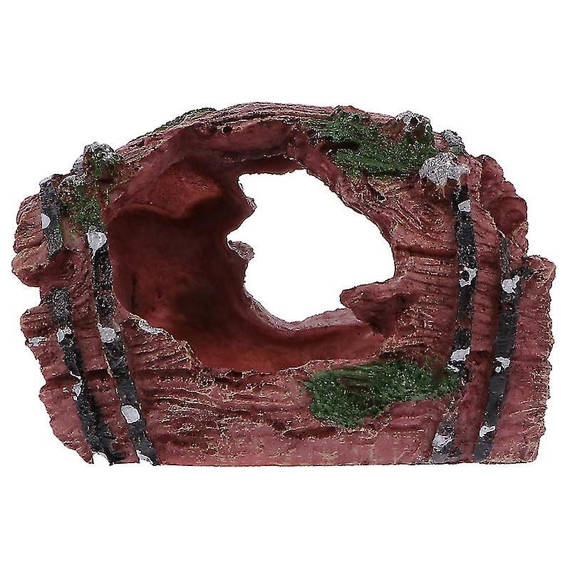 1pcs Wine Barrel Aquarium Decor