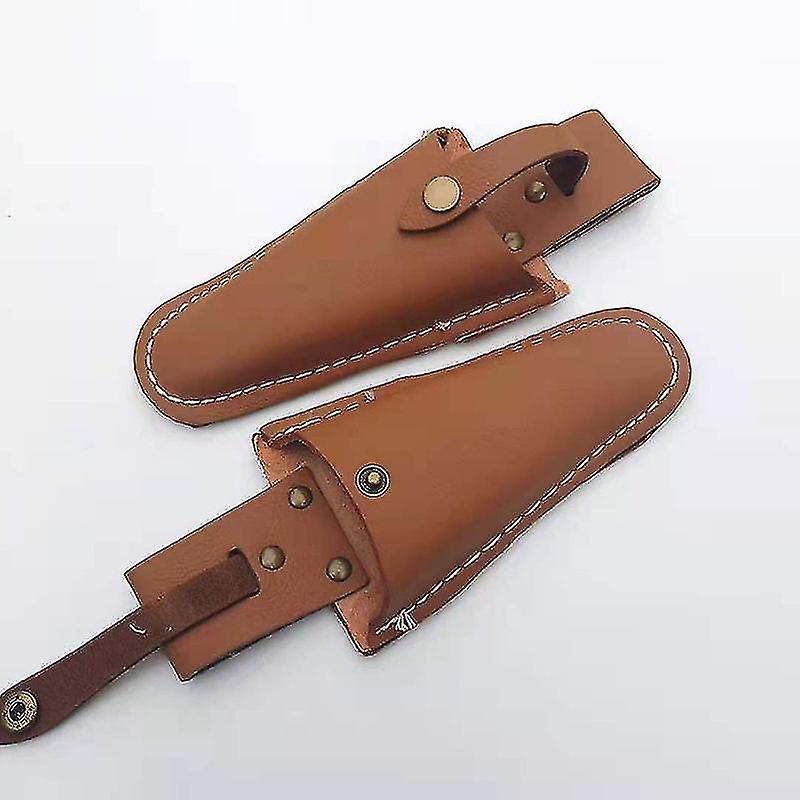 2pcs Lederscheide Werkzeug Holster mit Halter Gürteltasche für Zange, Gartenschere, Schere, Messer oder Garten