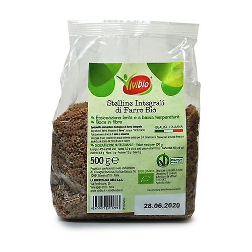 Whole wheat spelled stars 500 g