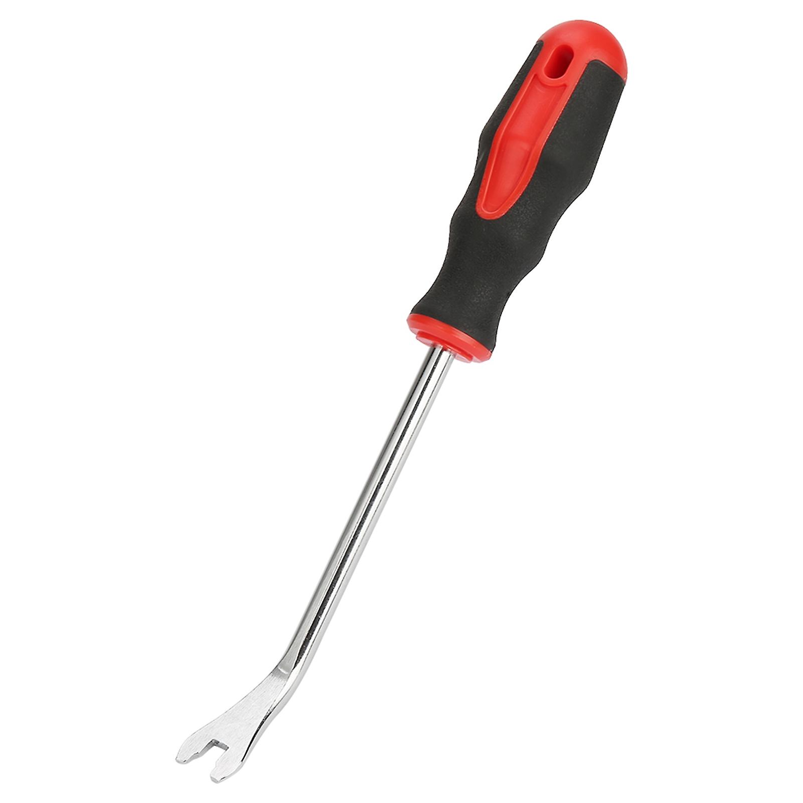 Car door repair tools removing clips, disassembling screws