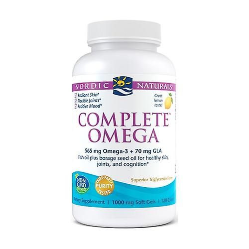 Complete Omega, 565mg Lemon 120 softgels