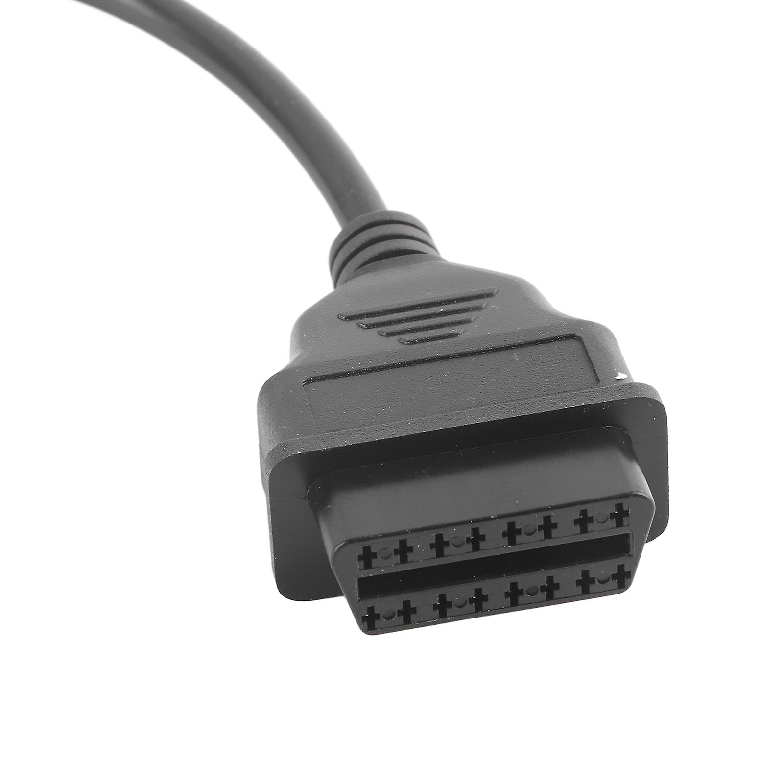 4 Pin to OBD2 Fault Code Reader Motorcycle Scanner Diagnostic Cable Fit for Yamaha