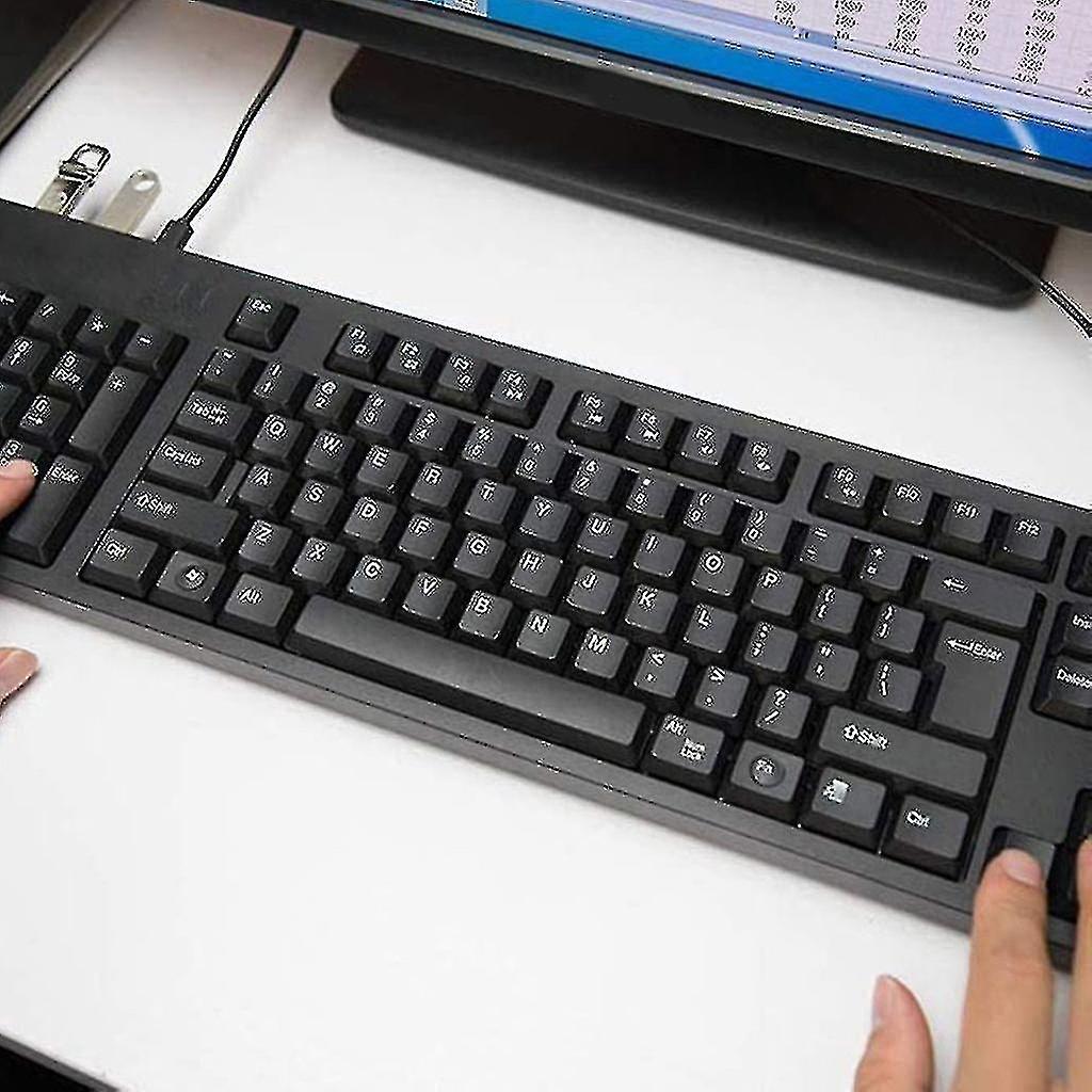 Black Left-handed Wired Numeric Keyboard For Pcs/laptops With 1.45meters Wire