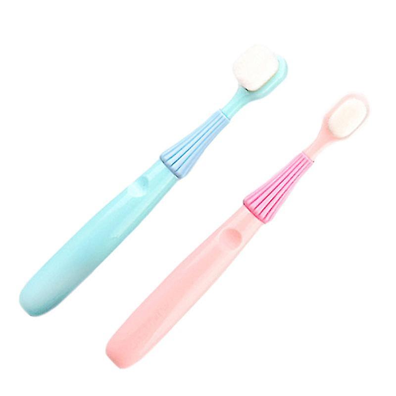 2pcs Kids Bristles Toothbrush
