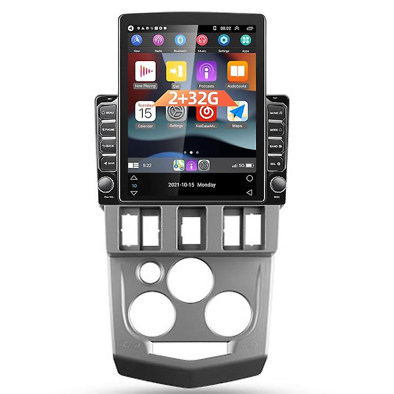 For Renault Logan 1 2004 - 2009 Car Radio Stereo Multimedia Video Player For Tesla Style 9.7 Inch