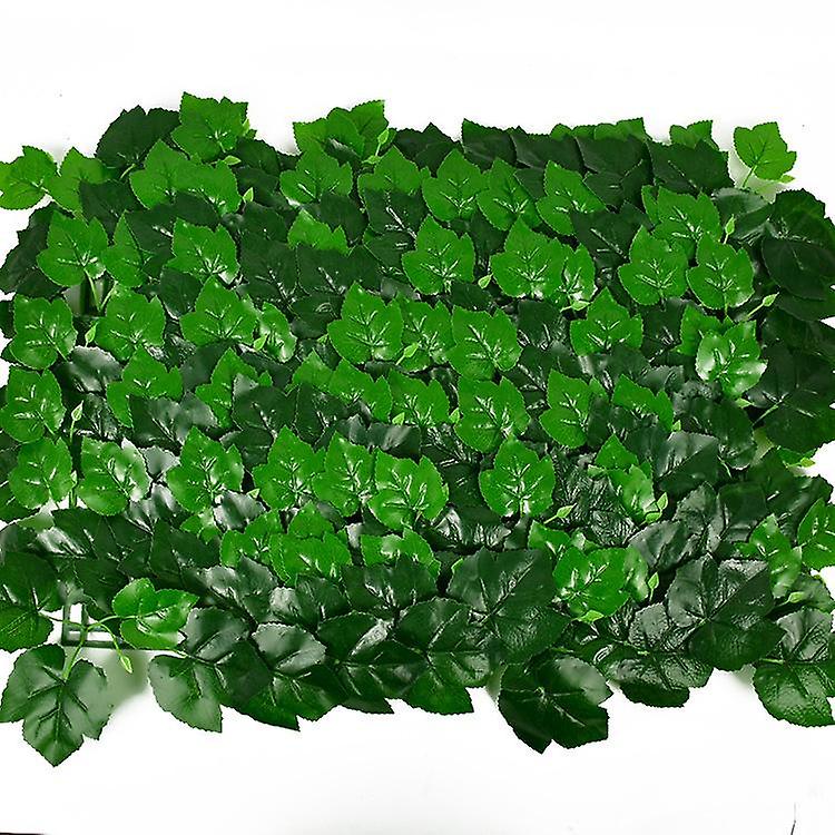 Kunstig plante falske græstørv plast baggrund blomst væg plast falske