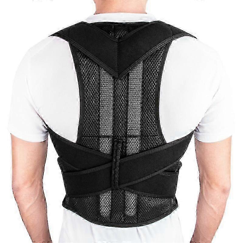 S-4xl 6 Size Adjustable Posture Corrector Back Support Shoulder Back Brace Posture Correctionr Lumba