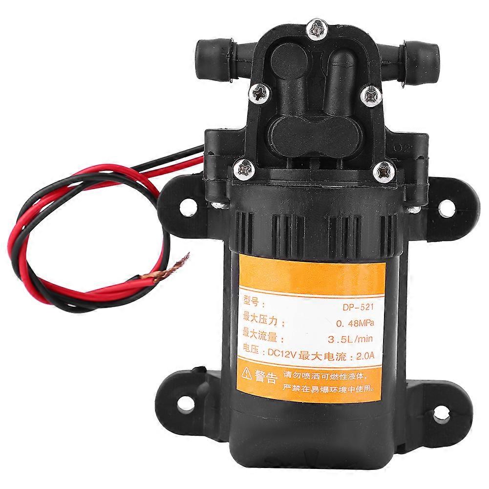 High Quality Plastic Mini Diaphragm Water Pump 12V 0.48MPA 3.5L/Min