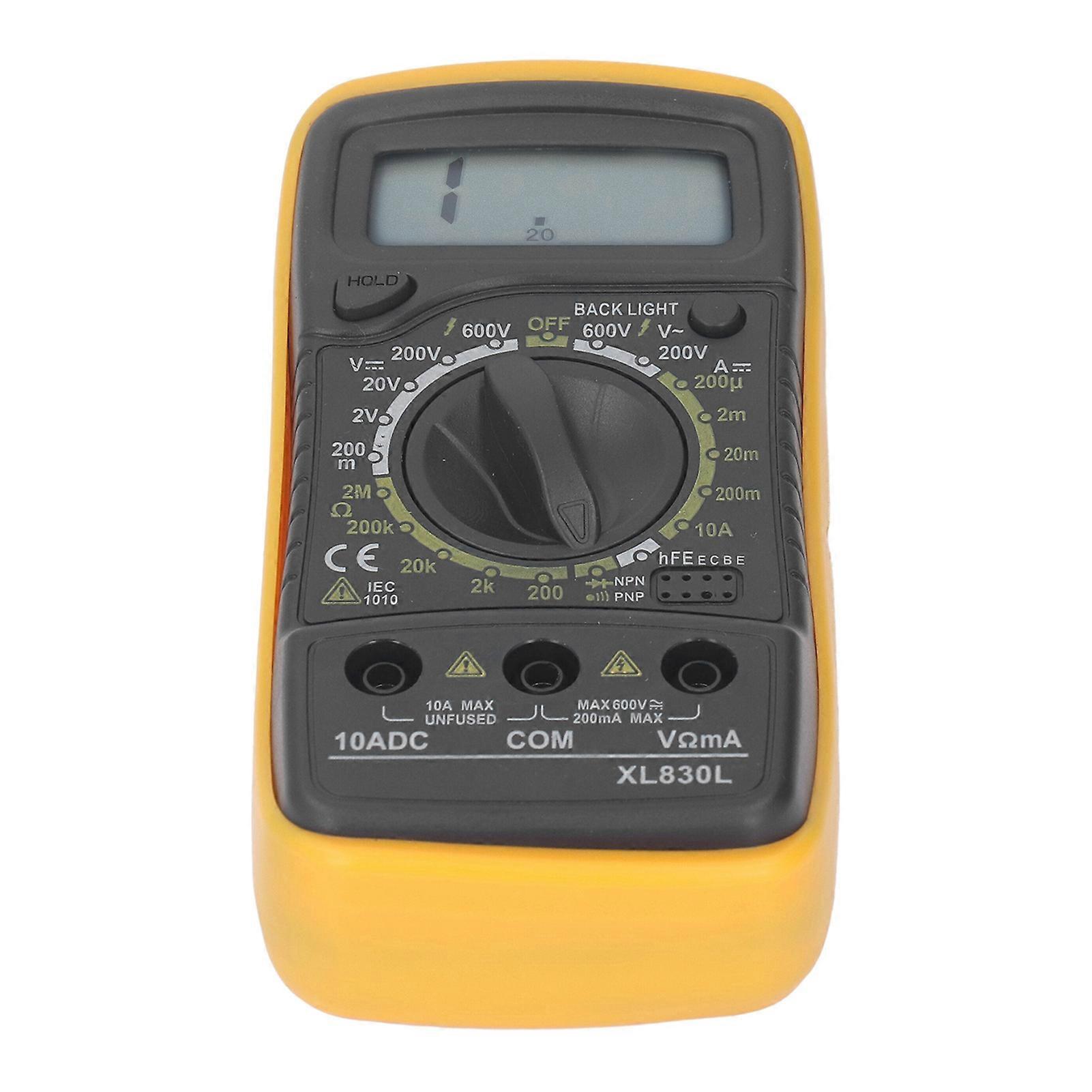 Digital Multimeter High Accuracy Multifunctional Resistance Current Voltage Meter for Industry