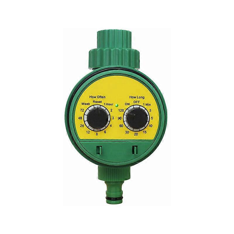 Automatic watering programmer and timer with multiple watering programs for garden greenhouse agriculture