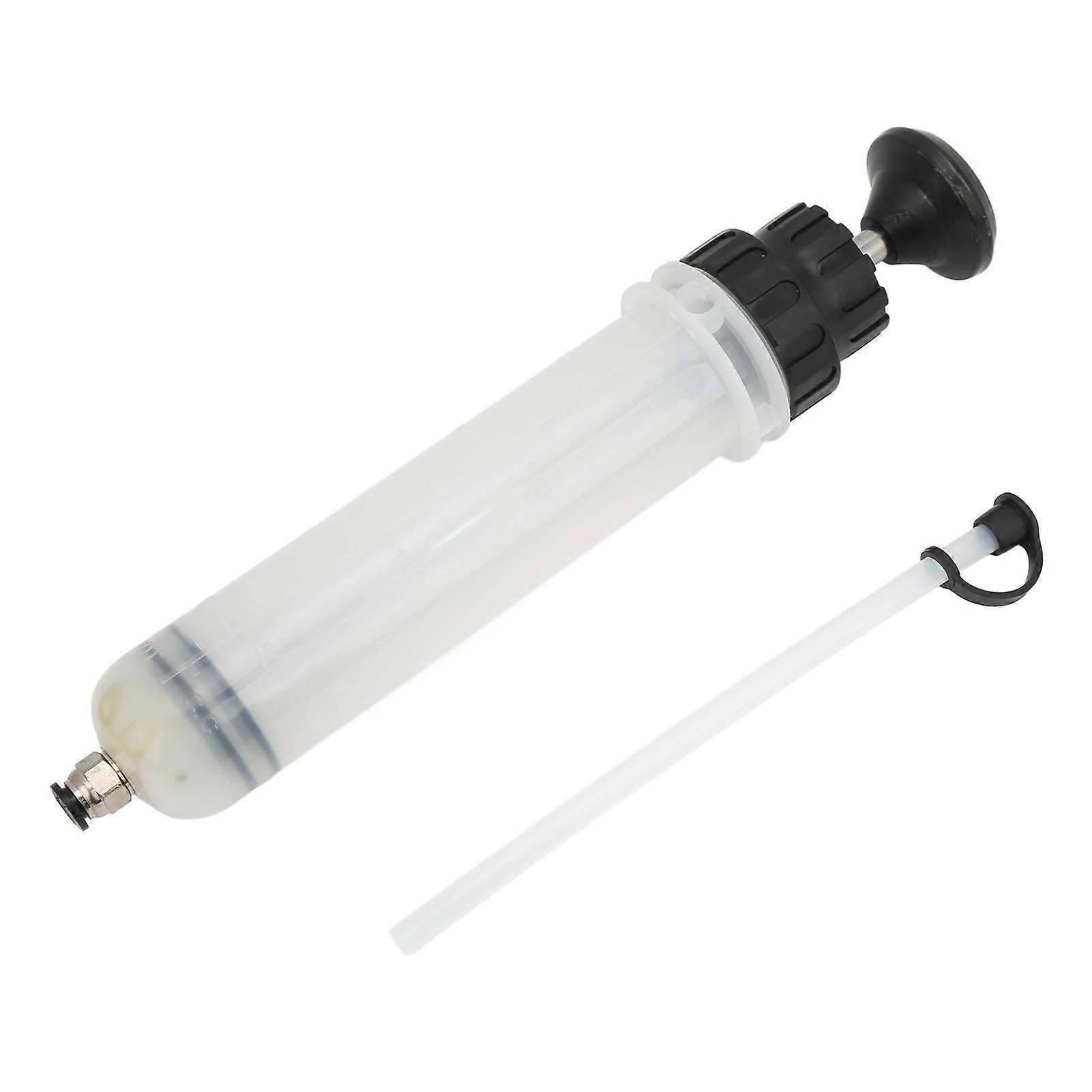 Fluid Pump 200ML Manual Filling Pumping Oil Extractor Pump Tool Auto Repair Large Syringe E2U711