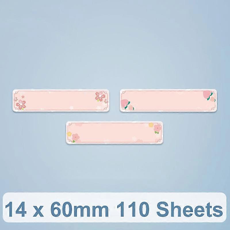 14 x 60mm 110 Sheets Thermal Label Paper For NiiMbot D101 14 x 60mm 110 Sheets