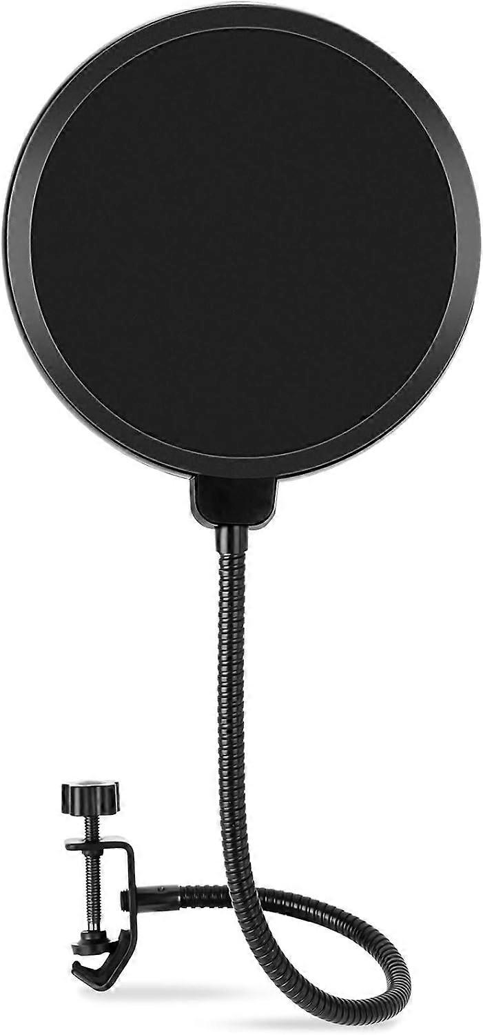 Mic Pop Filter for Blue Yeti and Other Microphones, LILALIWA 6 Inch Double Layer Windscreen