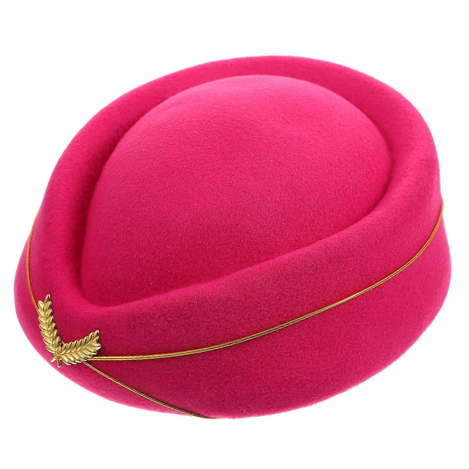 Band Kostüm Hut Flugzeug Hostess Hut Stewardess Hut Uniform Cosplay Hut für Dekor