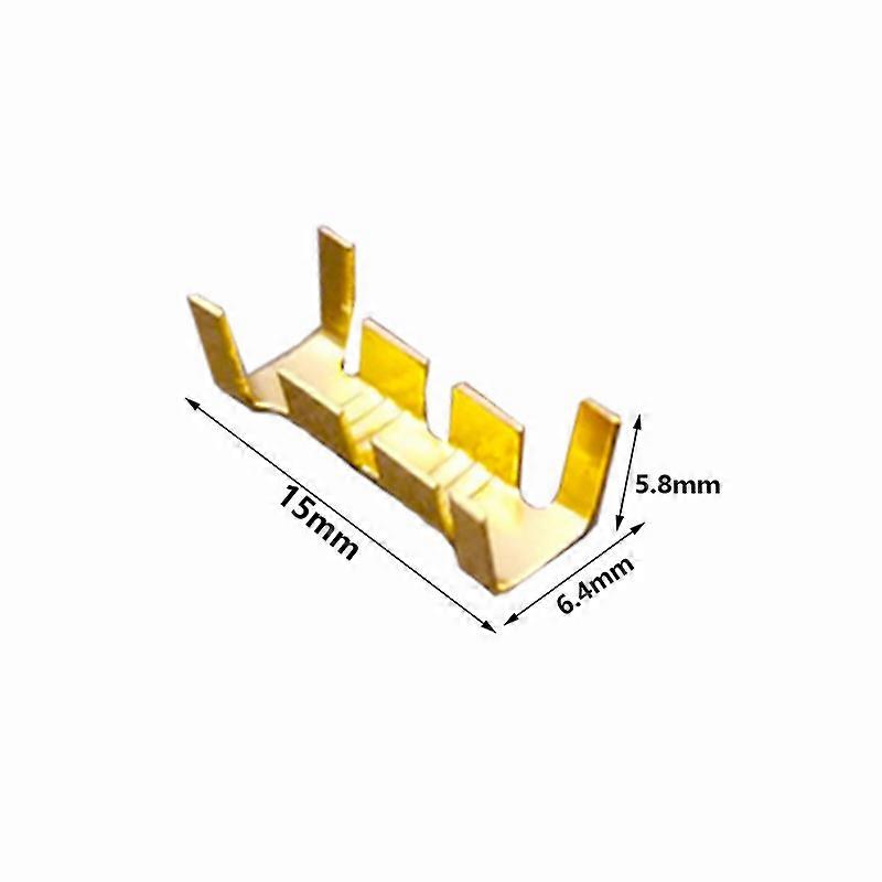 453 /453c U-shaped Terminal Tab Cold Inserts Terminal Wire Connector Terminales Electricos Small Teeth Terminal 03-40mm