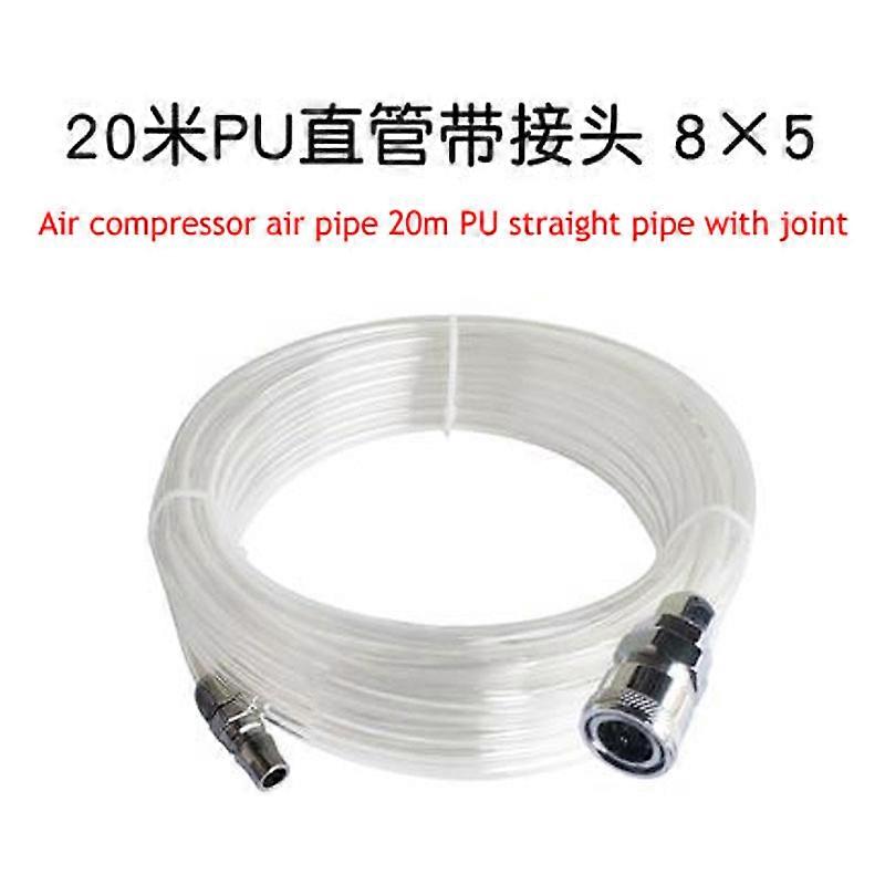 Air Compressor Air Pipe 10/15/20/30m Pu Straight Pipe With Joint
