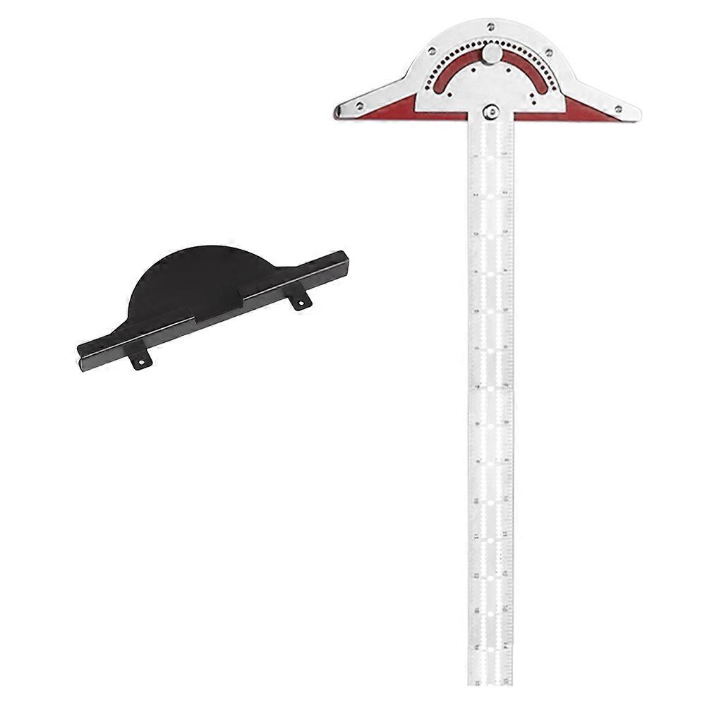 Woodworking Edge Ruler Angle Protractor Woodworking Ruler Angle Measure Tool