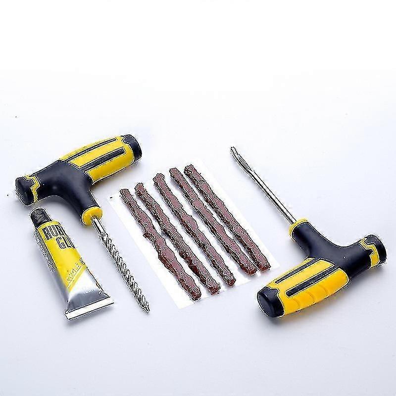 Kit di riparazione pneumatici per auto / moto Plug Plug Tubeless Foratura Riparazione pneumatici Accessori auto / moto Qy