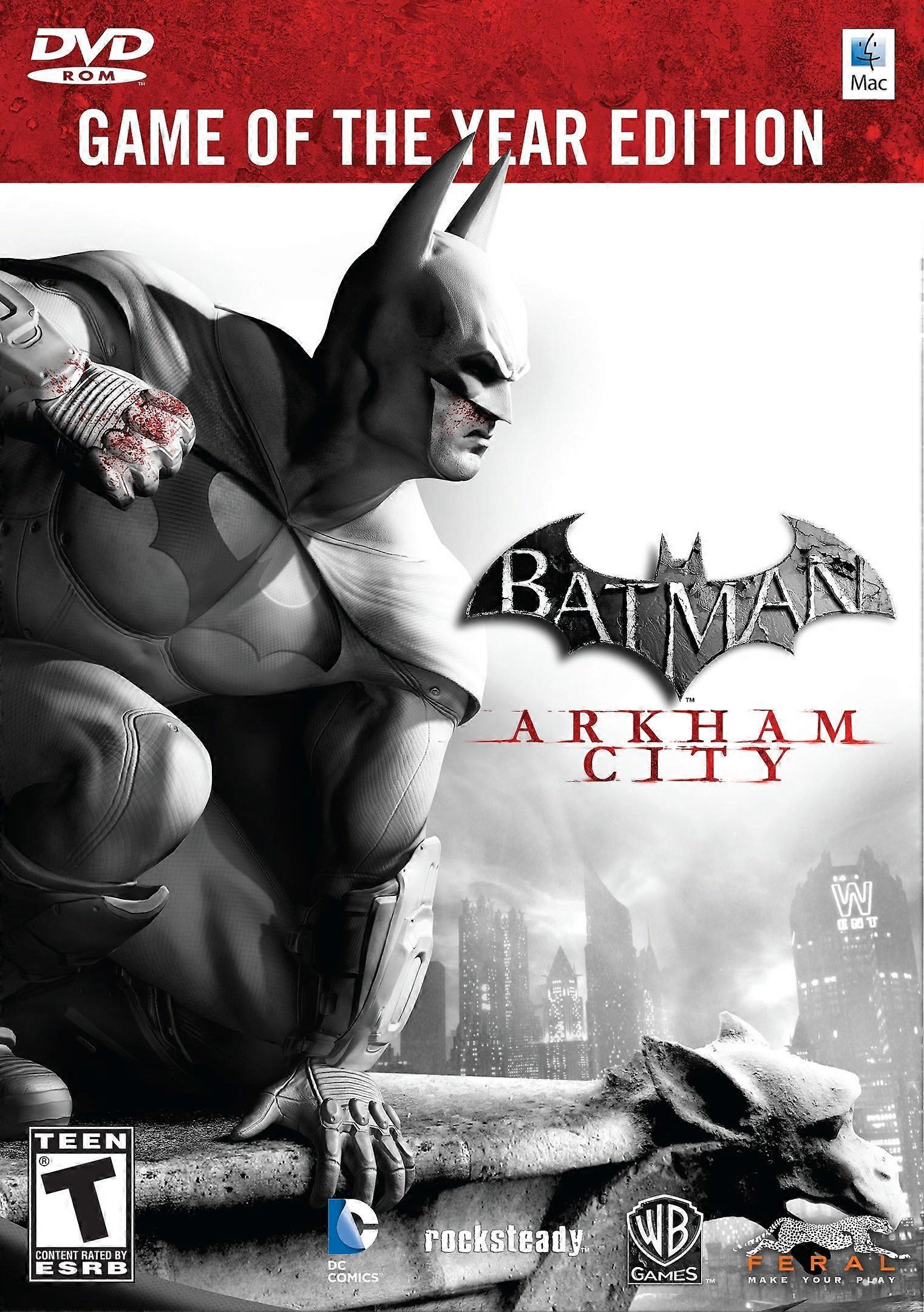 Batman Arkham City - Game of the Year - Mac - Mac - PAL - New & Sealed