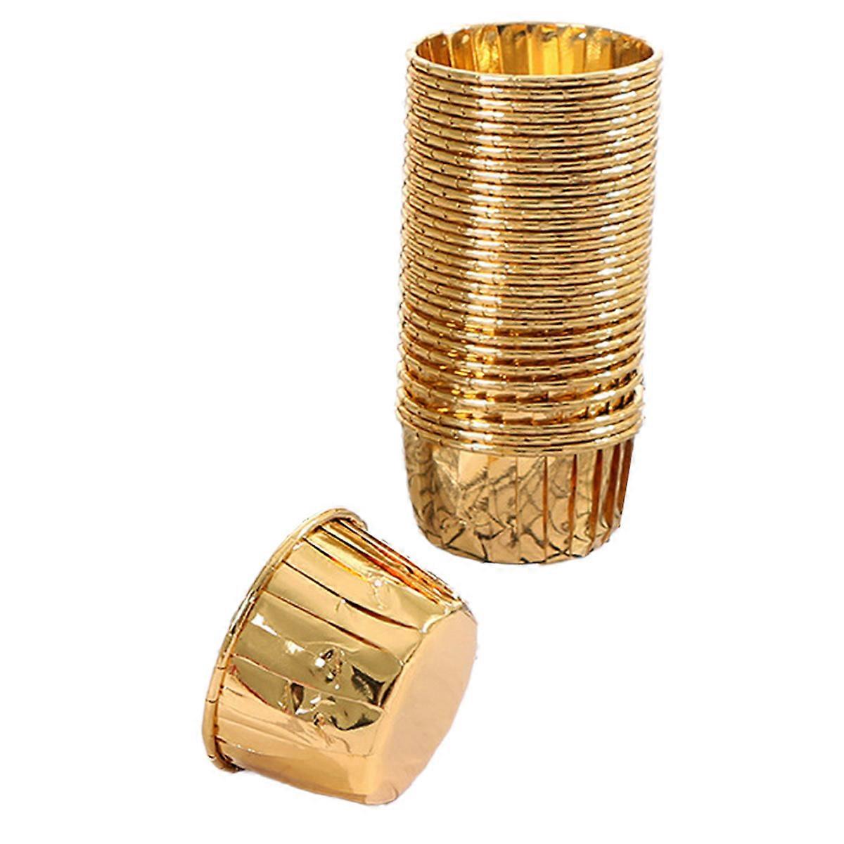 100pcs double sided solid color cupcake paper holder disposable high temperature resistant cupcake paper holder