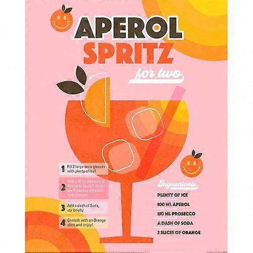 Dominique Vari Aperol Spritz Print